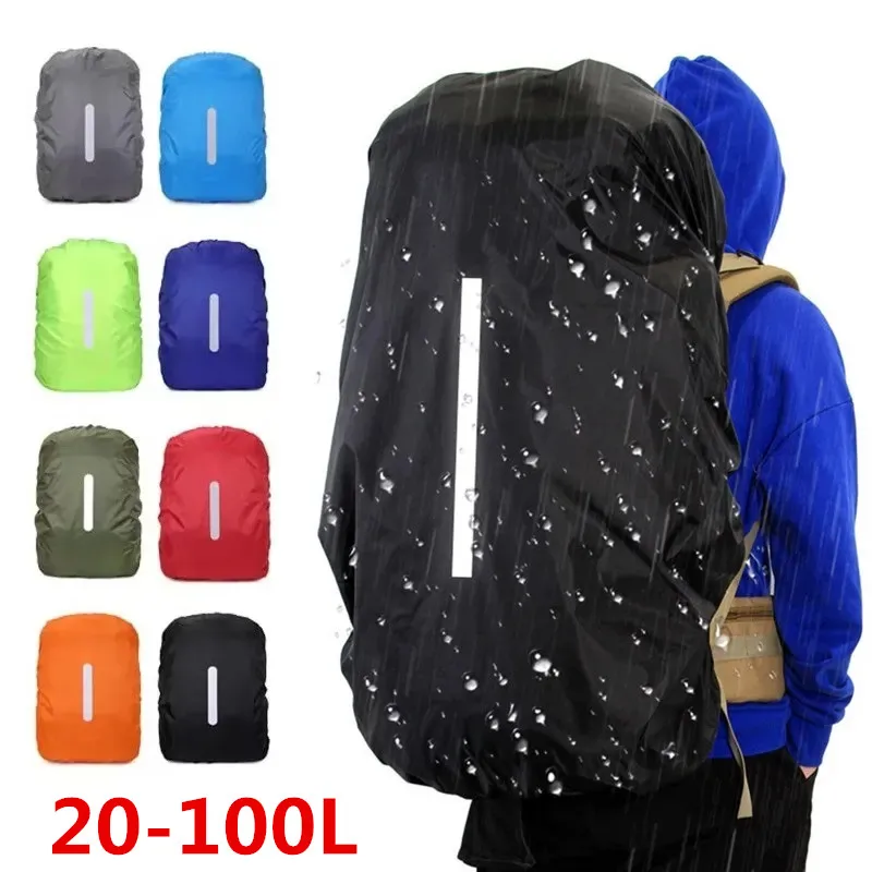 Rain Cover Backpack - Yeni Yansıtıcı Su Geçirmez Sırt Çantası
