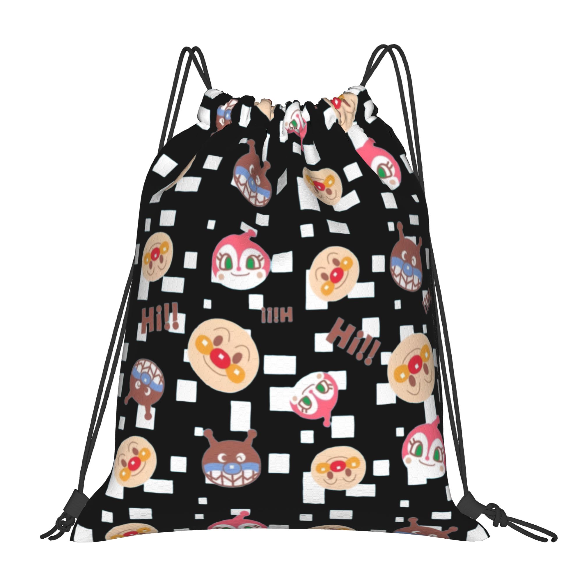 Drawstring Gym Bag - Özel Anpanmans İpli Sırt Çantaları Erkek