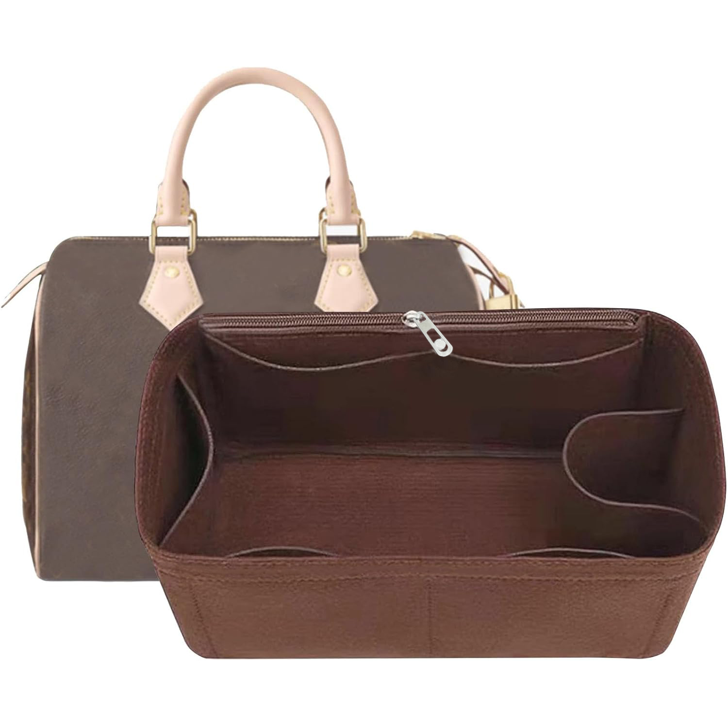 Backpack Insert Organizer - Speedy 25/30 Düzenleyici Parçası için Çanta