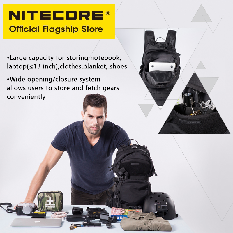 NITECORE BP20 20L seyahat sırt - Rucksack Military Style incelemesi ve fiyatı