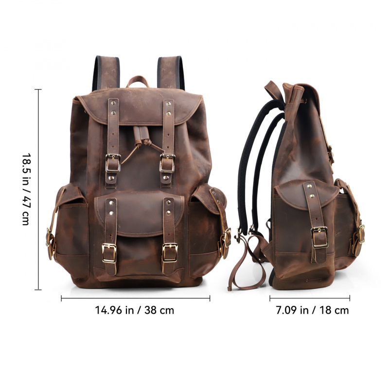 Yeni Gelenler Deri Sırt Çantas - Leather Backpack Vintage incelemesi ve fiyatı
