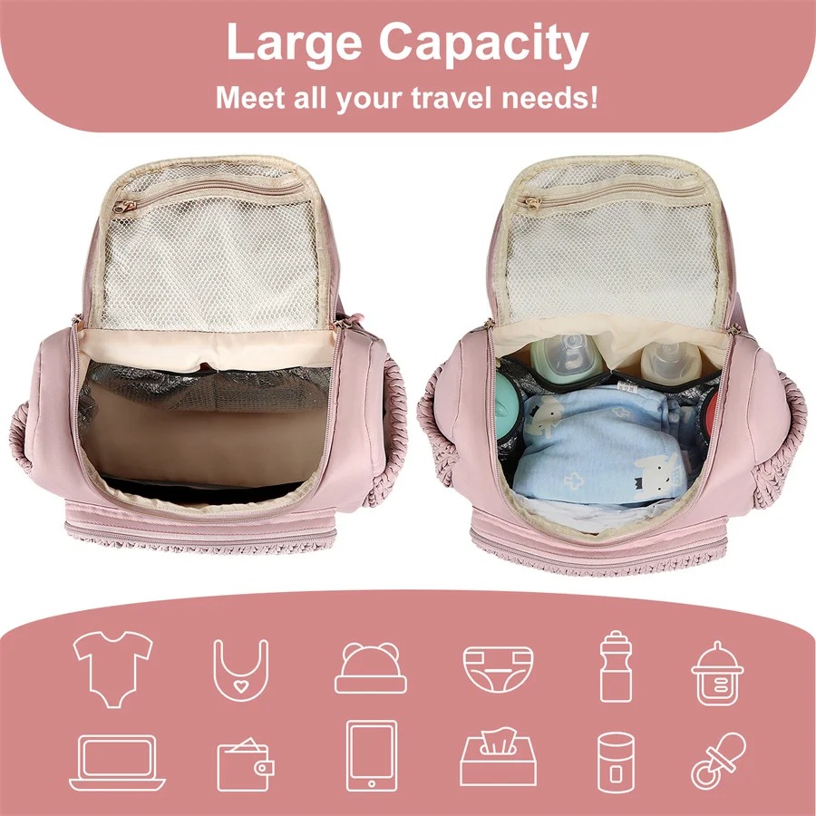 Büyük Kapasiteli Anne Bebek Ba - Backpack Diaper Bag incelemesi ve fiyatı