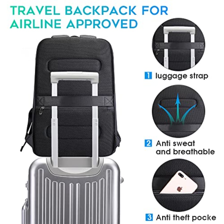 İş Akıllı Sırt Çantası Su Geçi - Laptop Backpack 15.6 incelemesi ve fiyatı
