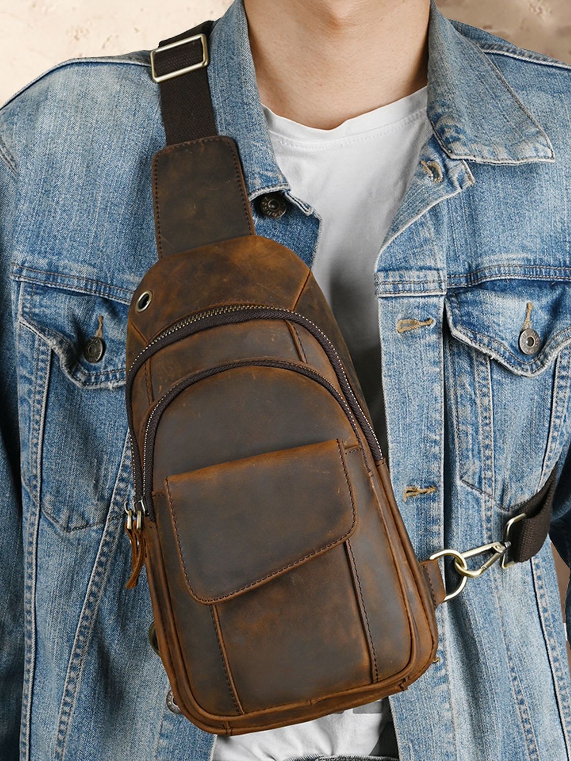 Tasarımcı Lüks Çok Fonksiyonlu - Leather Backpack Vintage incelemesi ve fiyatı