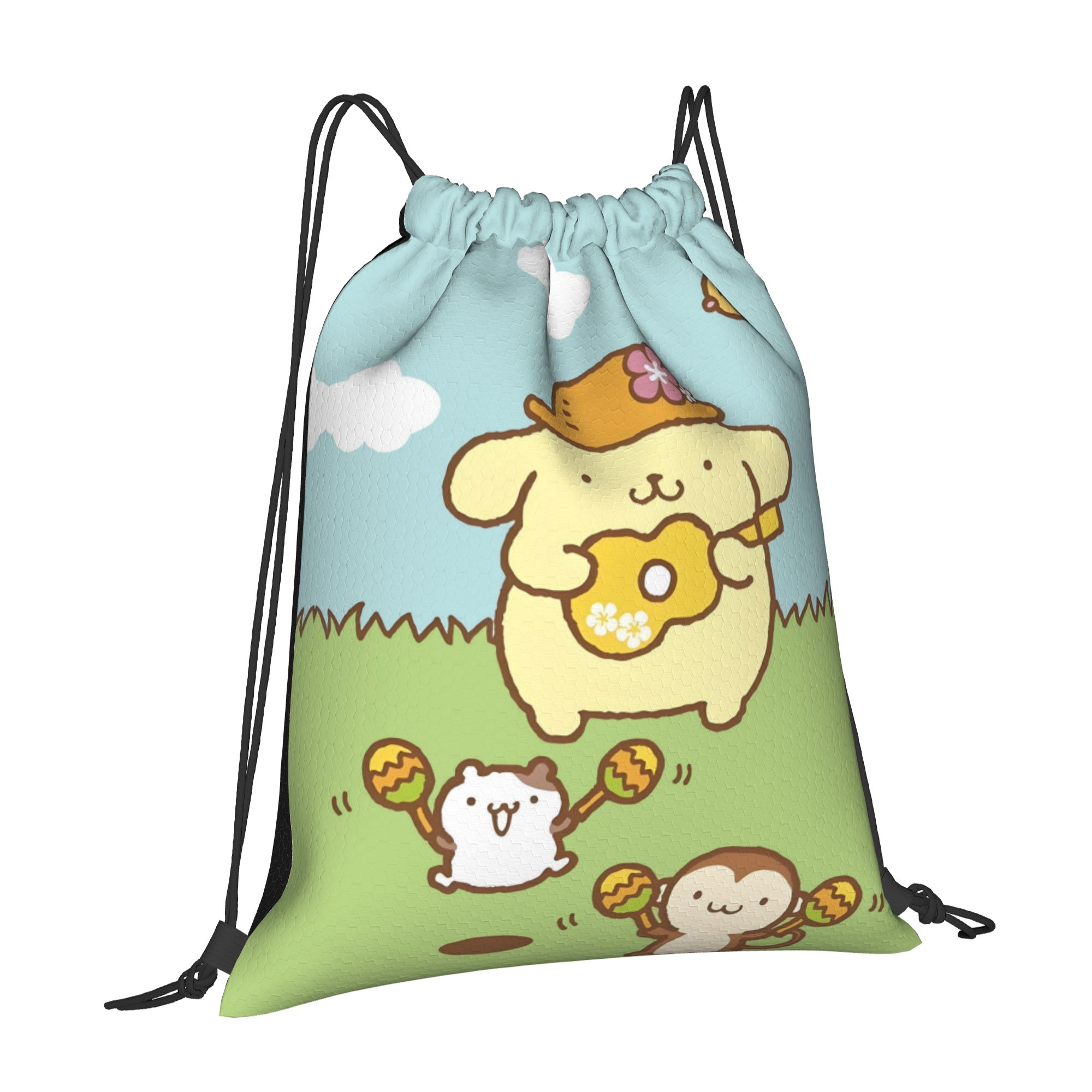 Özel P-Pompompurines İpli Sırt - Drawstring Gym Bag incelemesi ve fiyatı
