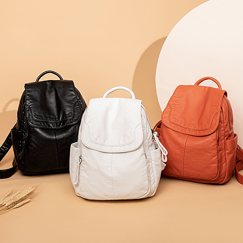 Kadın sırt çantası beyaz yıkan - Fashion Backpack Women incelemesi ve fiyatı
