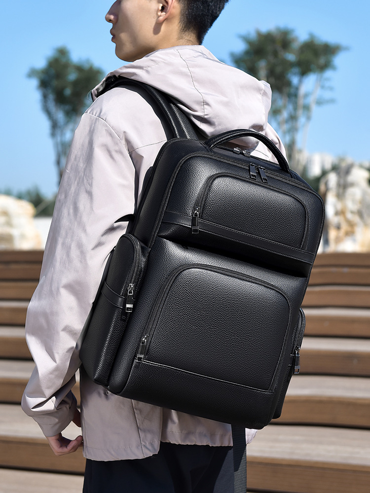 Erkek Moda Sırt Çantası PU Der - Laptop Backpack 15.6 incelemesi ve fiyatı