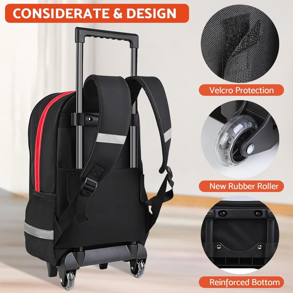 3'lü Çocuklar İçin Tekerlekli  - School Backpack Teen incelemesi ve fiyatı