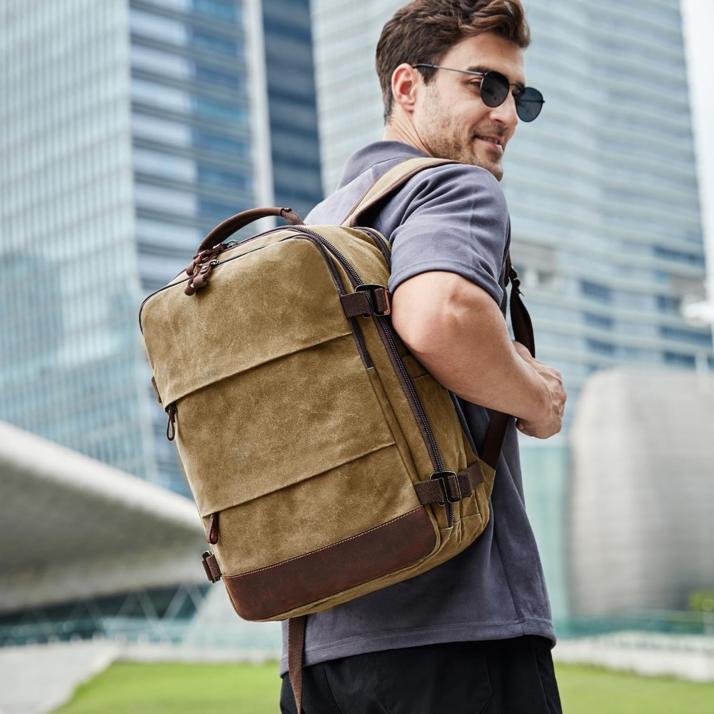 Erkekler için Seyahat Sırt Çan - Canvas Backpack Casual incelemesi ve fiyatı