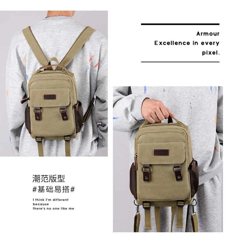 Yeni Kanvas Göğüs Çantası Erke - Canvas Backpack Casual incelemesi ve fiyatı